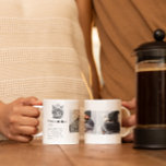 Mug Meilleur papa chat définition | Trois photos<br><div class="desc">Moderne 3 photo collage tasse. Avec une définition douce de ce qu'est un père de chat avec de la place pour un message personnalisé. Cette tasse personnalisée fait un cadeau parfait pour le papa de chat dans votre vie! Amusant, facile et unique - fait un grand cadeau pour les anniversaires,...</div>