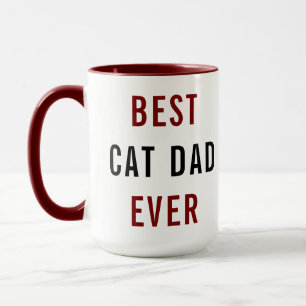 Mug Meilleur Papa Chat du Monde Fête des Pères perso