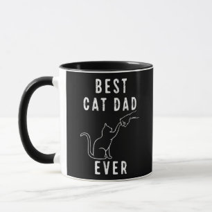 Mug Meilleur Papa Chat du Monde Papa Chat Paw Coup de