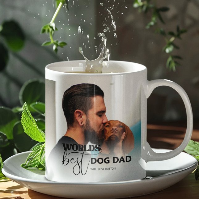 Mug Meilleur Papa Chien du Monde (Créateur téléchargé)