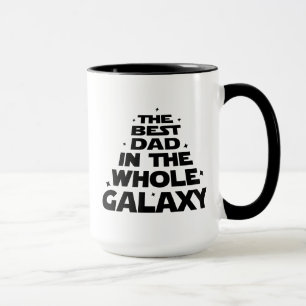 Mug Meilleur papa dans toute la Galaxie - Fête des p