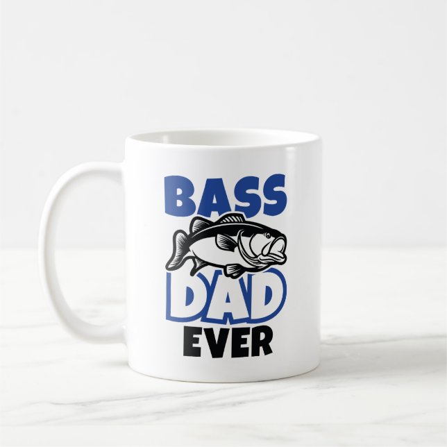 Mug Meilleur Papa de basse (Gauche)
