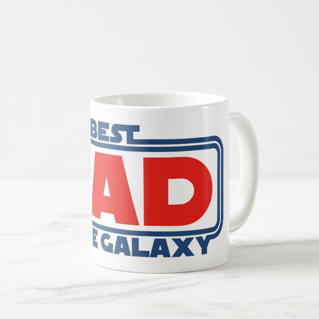 Mug Meilleur Papa de la Galaxie (Devant droit)