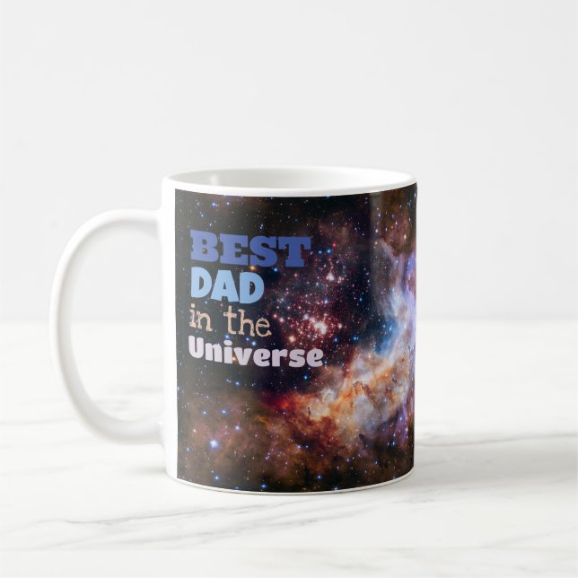 Mug Meilleur papa de l'univers père   (Gauche)