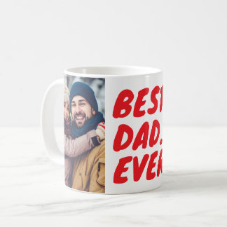Mug Meilleur. Papa. De tous les temps. 2 photos person