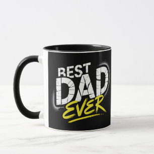 Mug Meilleur Papa de Tous les Temps Art Graffiti