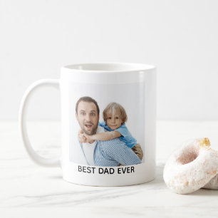 Mug Meilleur Papa De Tous Les Temps Photo Personnalisé