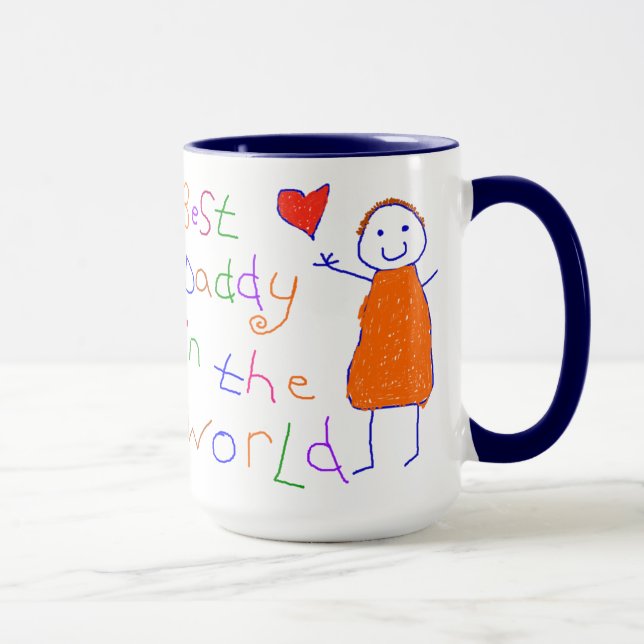 Mug Meilleur papa du monde (Droite)