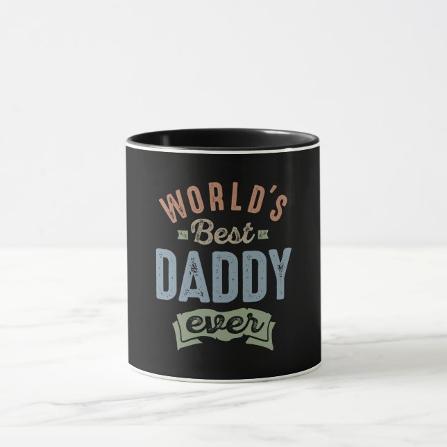 Mug Meilleur papa du monde (Centre)