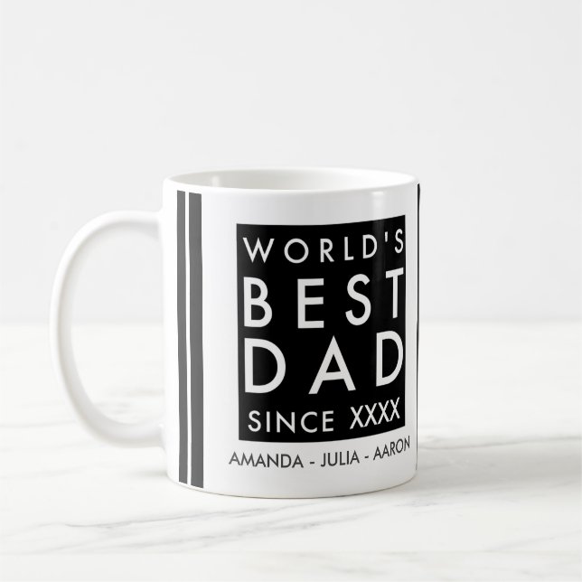Mug Meilleur papa du monde (Gauche)
