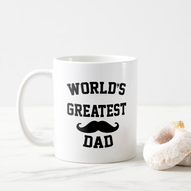 Mug Meilleur papa du monde (Avec donut)