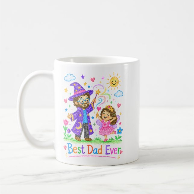 Mug Meilleur Papa du Monde (Gauche)