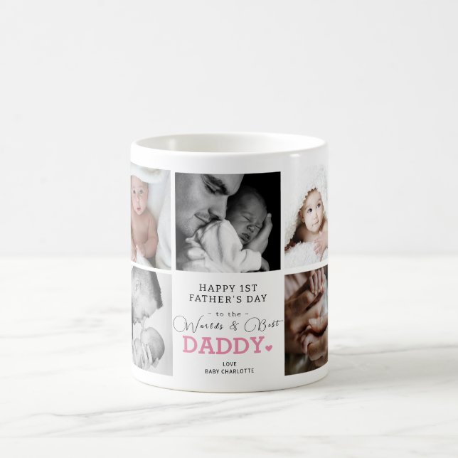 Mug Meilleur papa du monde - 1ère Fête des pères de ca (Centre)