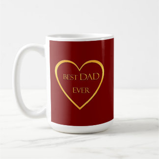 Mug Meilleur papa du monde en or
