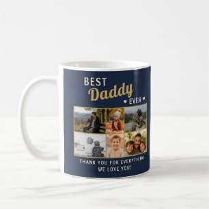 Mug Meilleur Papa du Monde Famille Fête des Pères Phot