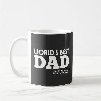 Mug Meilleur Papa du Monde Photo Personnalisée