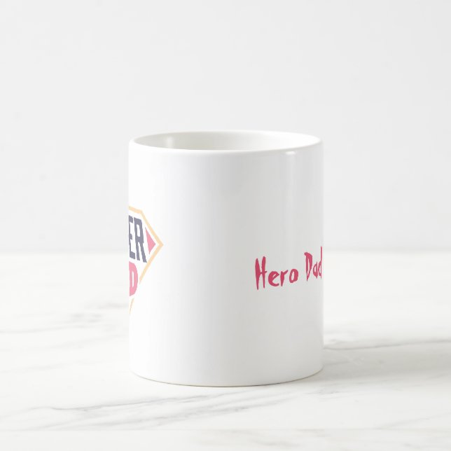 Mug Meilleur papa du monde - super papa (Centre)