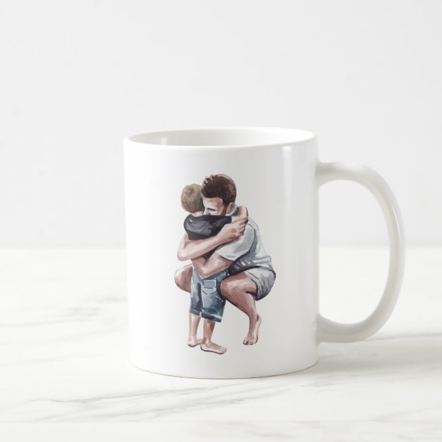 Mug Meilleur papa et son fils au monde (Droite)
