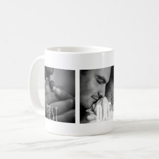 Mug Meilleur papa Ever 3 photo personnalisée