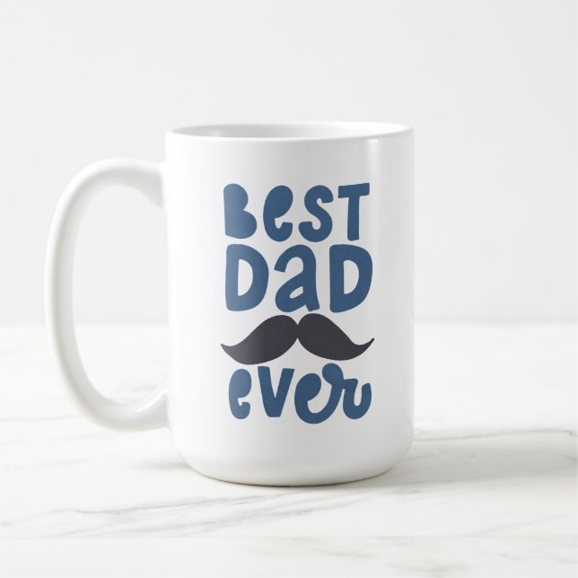 Mug Meilleur papa jamais (Gauche)