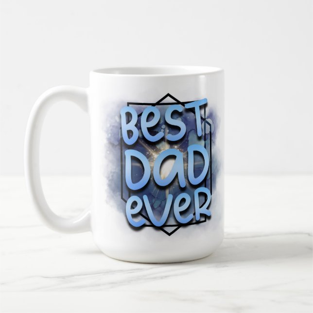 Mug Meilleur papa jamais (Gauche)