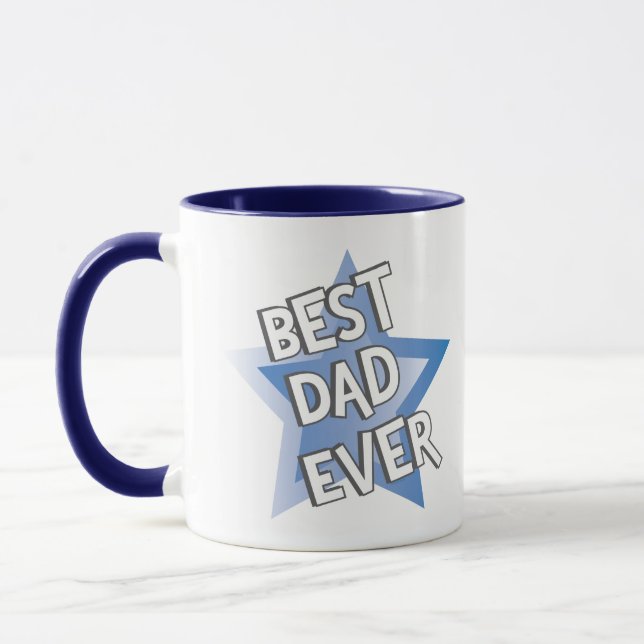 Mug Meilleur papa jamais (Gauche)