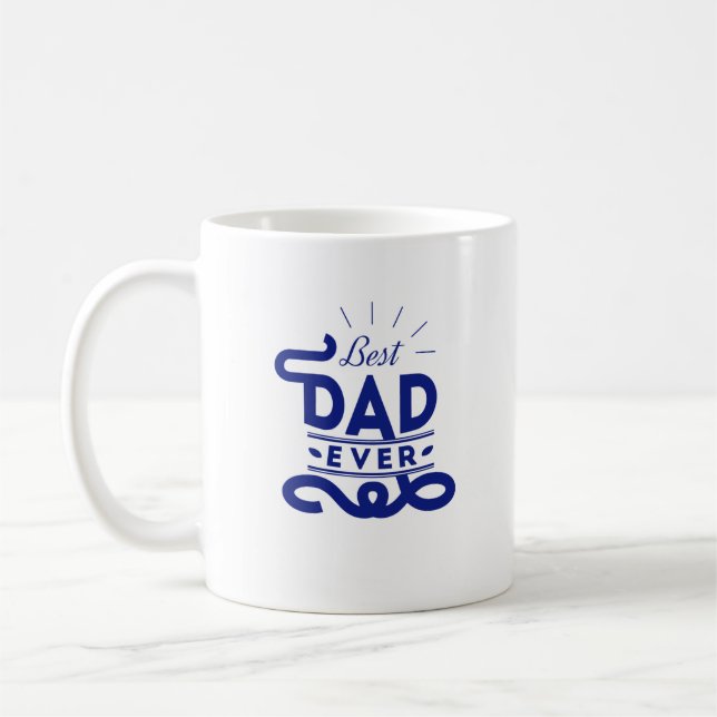Mug Meilleur papa jamais (Gauche)
