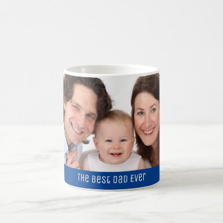Mug Meilleur Papa Jamais 1 Photo Personnalisée