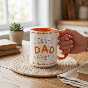 Mug Meilleur Papa Jamais Cadeau Pour Papa Fête Des Pèr