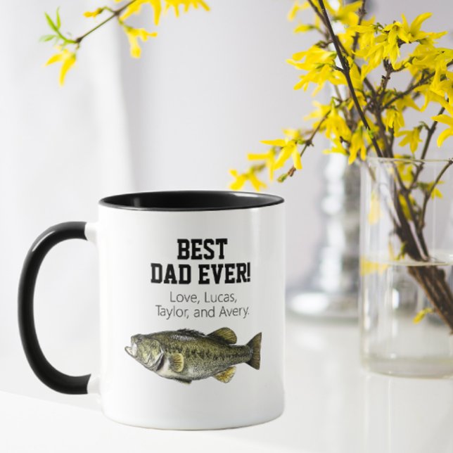 Mug Meilleur papa jamais Cool Basse Fête des pères de  (Créateur téléchargé)