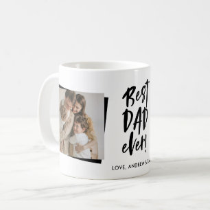 Mug Meilleur Papa Jamais Fête des pères Deux Photo