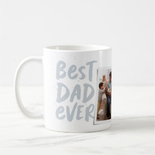 Mug Meilleur papa jamais photo moderne Fête des père