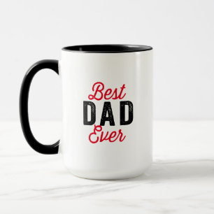 Mug Meilleur papa jamais photo moderne Fête des pères 