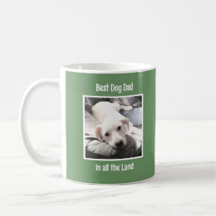 Mug Meilleur papa mignon Chien Chien blanc Chien Sage