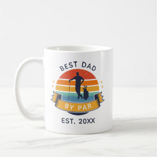 Mug Meilleur papa Par Par Par Golfing Fête des pères G