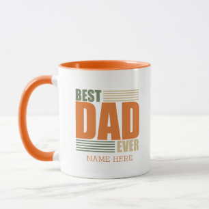 Mug Meilleur papa personnalisé