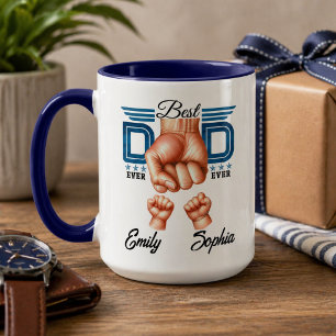 Mug Meilleur Papa Personnalisé   Fête des Pères person