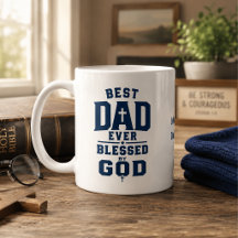 Meilleur papa que Dieu ait jamais béni Personnalis
