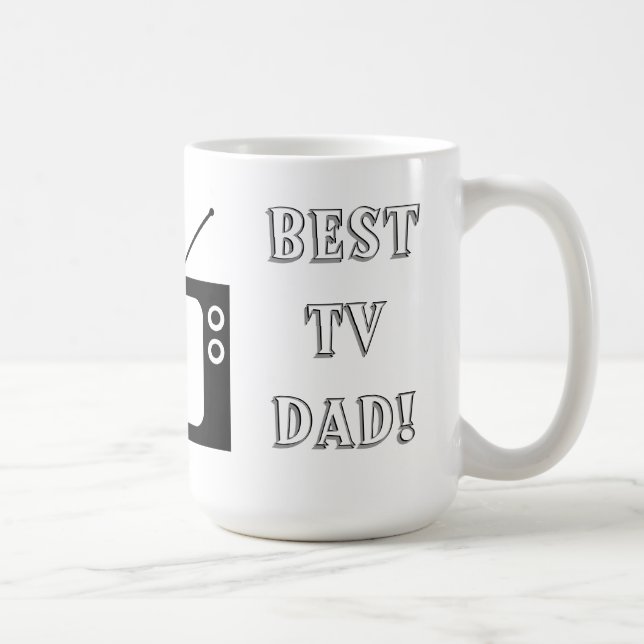 Mug Meilleur papa télé ! (Droite)