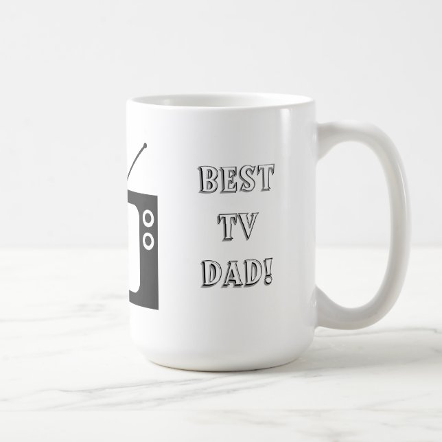 Mug Meilleur papa télé ! (Droite)