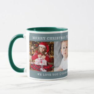 Mug Meilleur Papi de Noël Cadeau Photo Personnalisé Ve