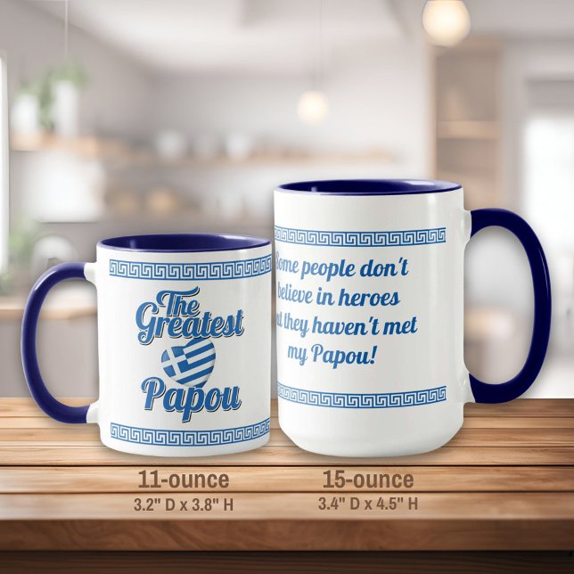 Mug Meilleur Papou (Créateur téléchargé)