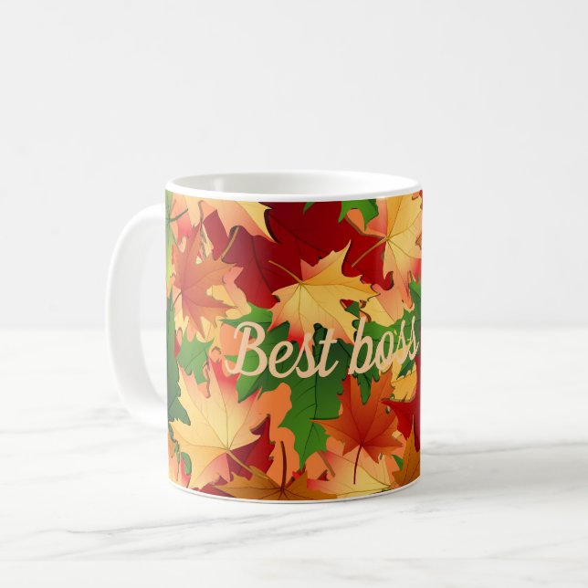 Mug Meilleur patron (Devant gauche)