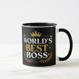 Mug meilleur patron du monde