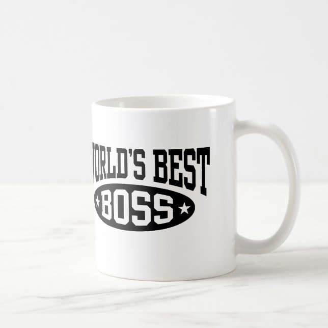 Mug Meilleur patron du monde (Droite)