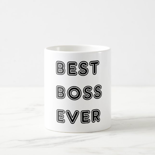 Mug Meilleur patron jamais (Centre)