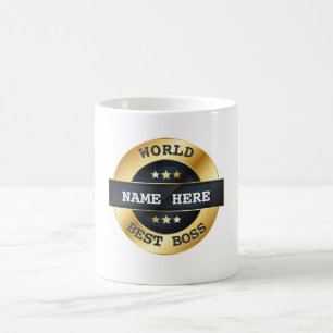 Mug Meilleur patron personnalisé