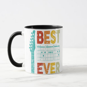 Mug Meilleur père à la guitare de tous les temps accor