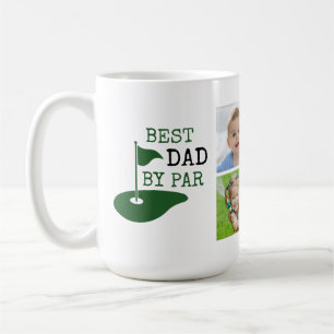 Mug MEILLEUR PÈRE À LA NORMALE 4 Photos Golfeur