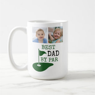 Mug MEILLEUR PÈRE À LA NORMALE 4 Photos Golfeur